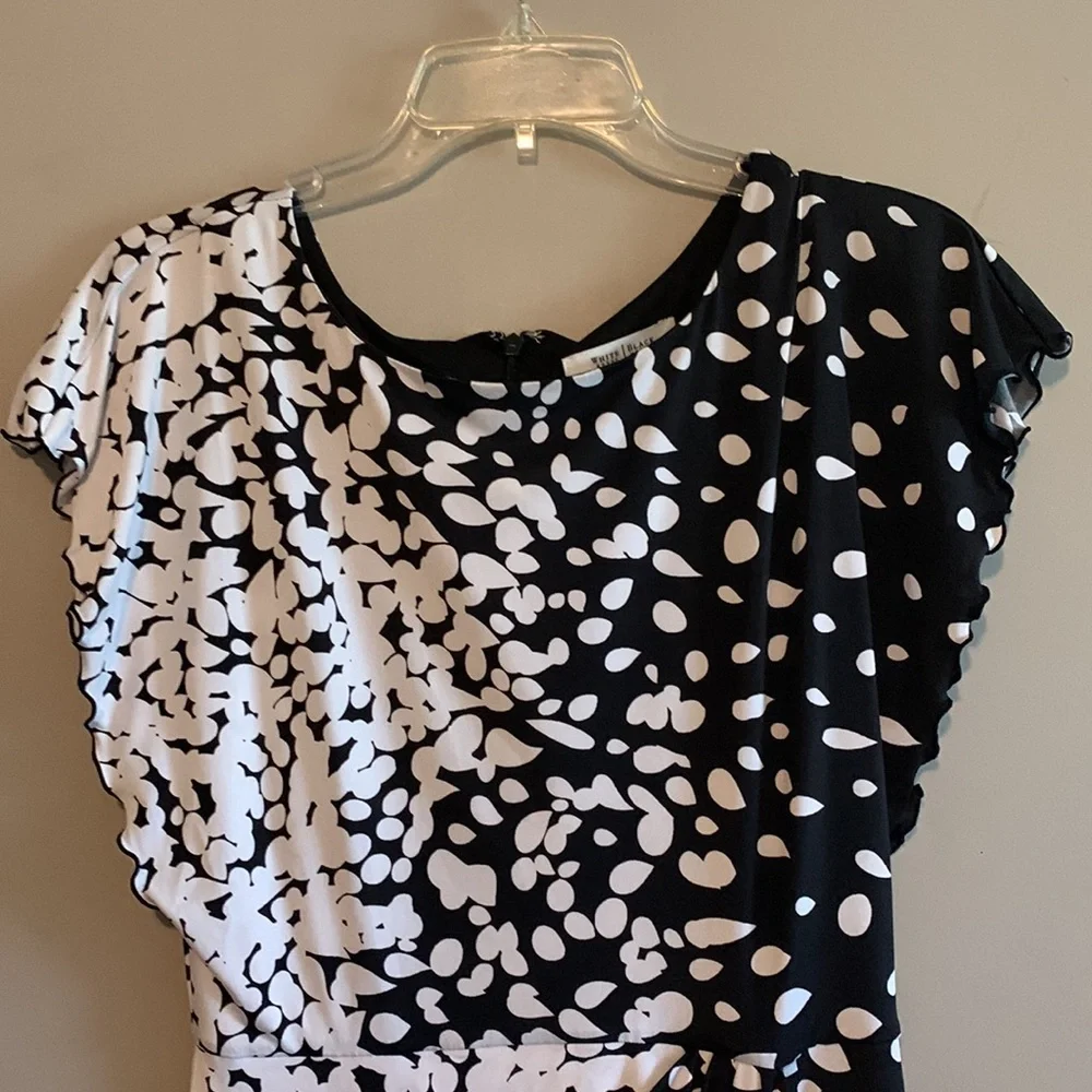 Whit House Black Market Flutter Sleeve Dress - Picture 2 of 4